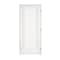 Trimlite 24"x80"x13/8" Primed 1Panel 2Step Interior Shaker 71/4" LH Prehung Door Matte Black Hinges 2068pri8491LH10B714 - alternate 1